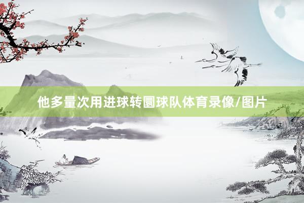 他多量次用进球转圜球队体育录像/图片