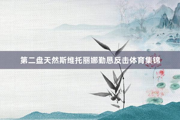 第二盘天然斯维托丽娜勤恳反击体育集锦